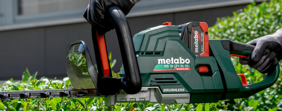 Nůžky na živý plot Metabo HS 18 LTX BL 65 (bez baterie) 601723850 Nůžky na živý plot Metabo HS 18 LTX BL 55 (bez baterie)