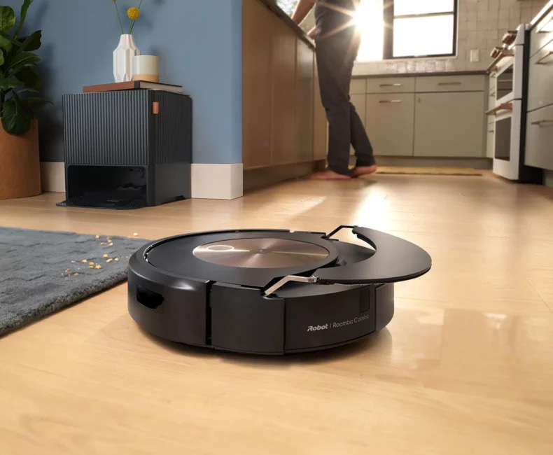 Robotický vysavač iRobot Roomba j9+ (Ruby) bronzový