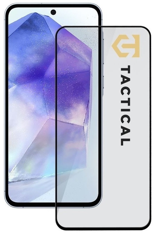 Tvrzené sklo Tactical 5D na Samsung Galaxy A55 5G černé