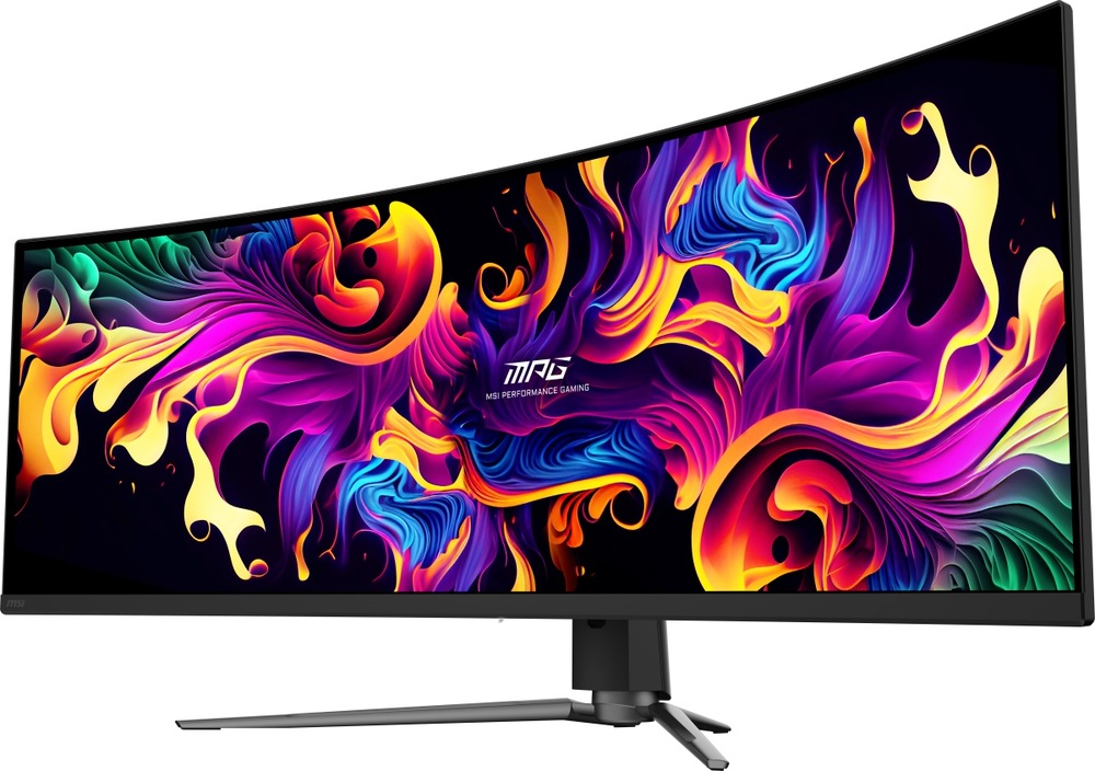 Herní monitor MSI MPG 491CQPX QD-OLED černý