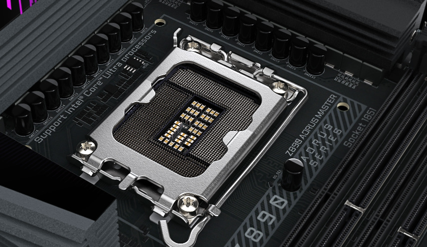 Gigabyte Z890 AORUS MASTER podporuje procesory Intel Core Ultra druhé generace