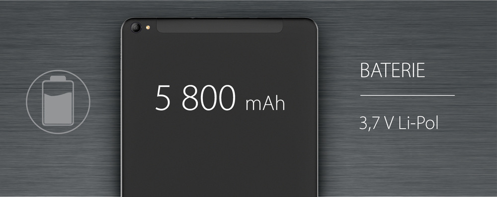 Dotykový tablet iGET SMART L103 černý Dotykový tablet iGET SMART L103 černý