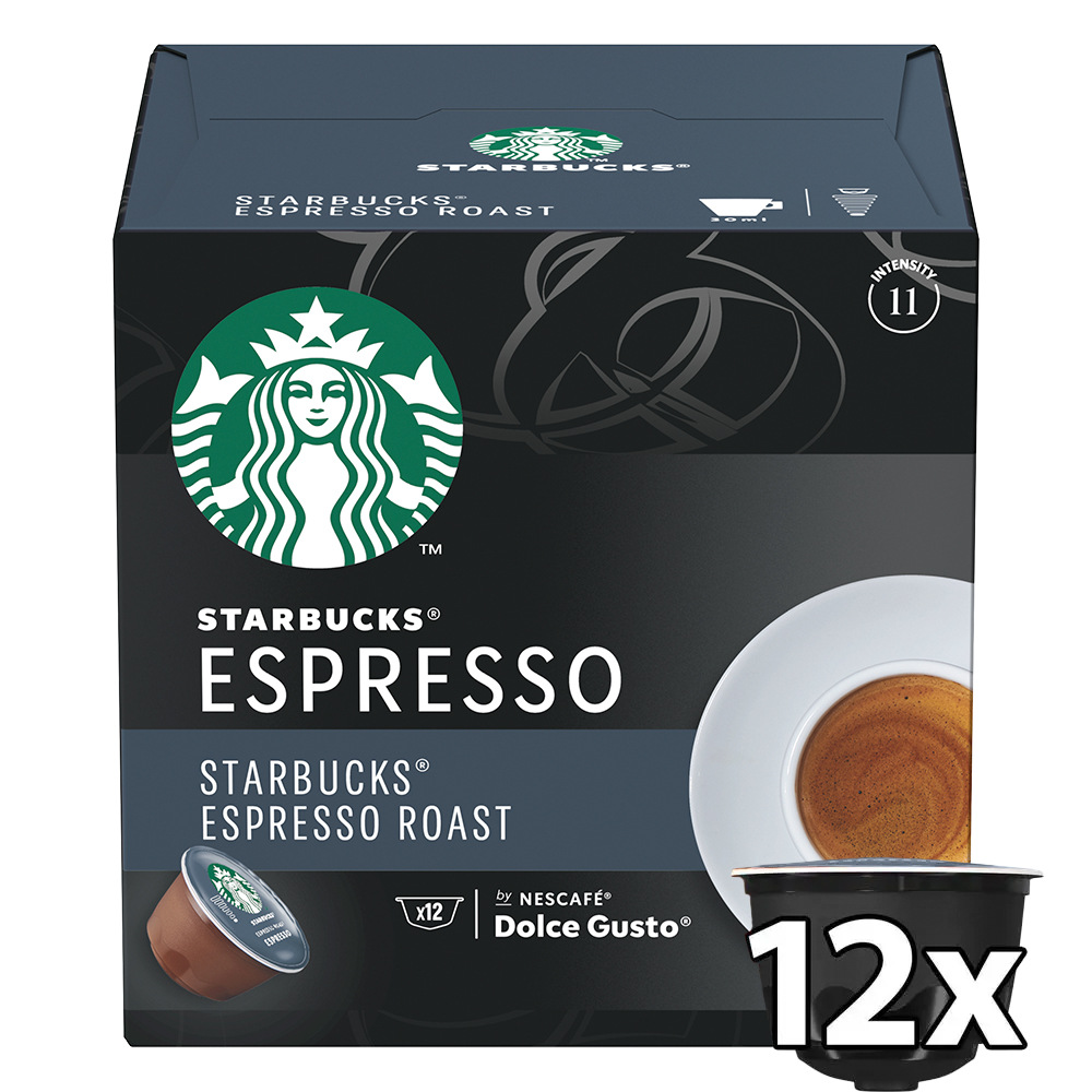Kapsle pro espressa Starbucks DARK ESPRESSO ROAST (12 ks)