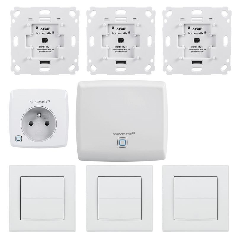 Kompletní sada Homematic IP osvětlení a stmívání