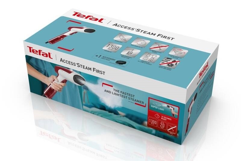 Ruční napařovač oděvů Tefal Access Steam First DT6132E0 Ruční napařovač oděvů Tefal Access Steam First DT6132E0
