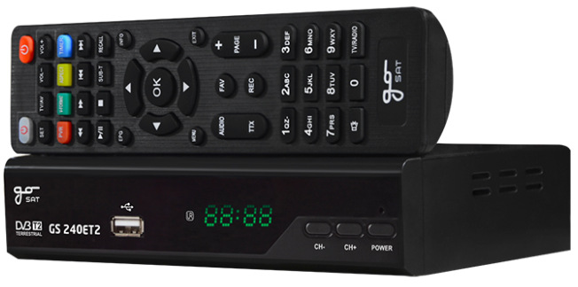 Set-top box GoSAT GS240ET2