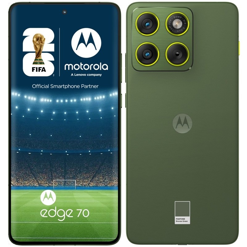 Mobilní telefon Motorola Edge 70 5G 12 GB / 512 GB zelený