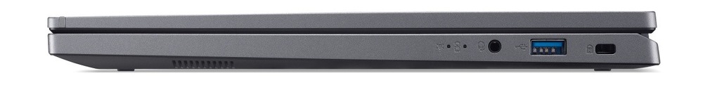 Notebook Acer Aspire 14 (A14-51M-33LA) šedý Profil zavřeného notebooku Acer Aspire 14 (A14-51M-33LA)