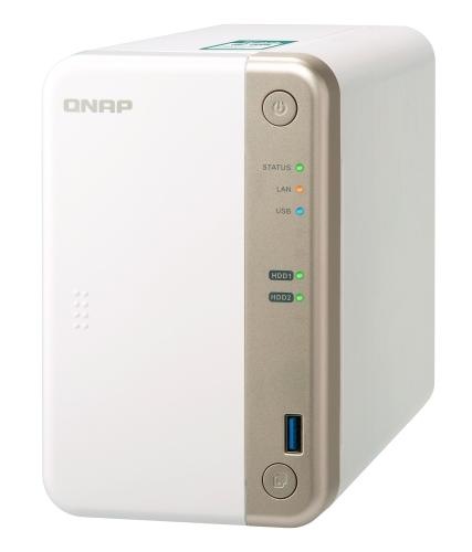 Datové úložiště (NAS) QNAP TS-251B 2G bílé