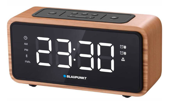 Radiobudík Blaupunkt CR65BT dřevo Radiobudík Blaupunkt CR65BT, světlé dřevo