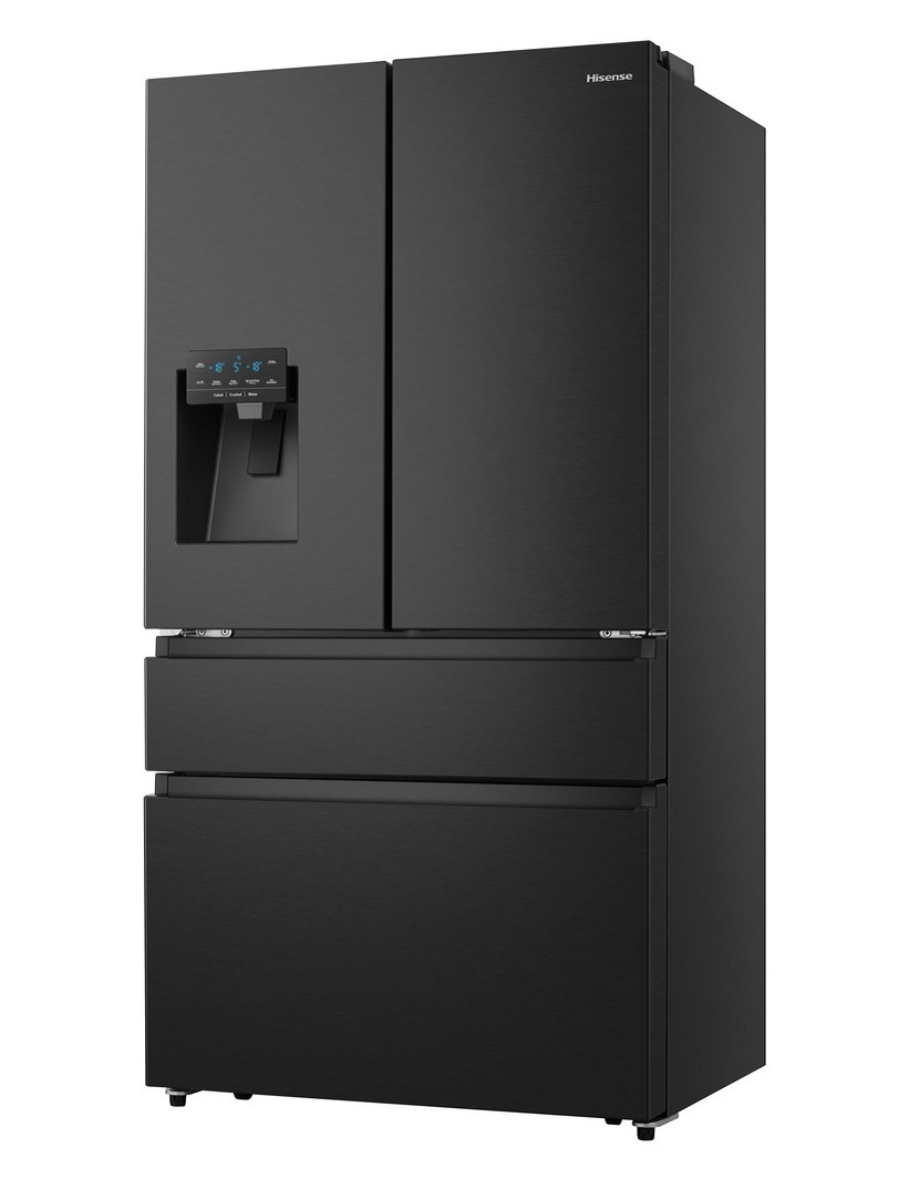 Americká chladnička Hisense RF728N4SBFE, černá