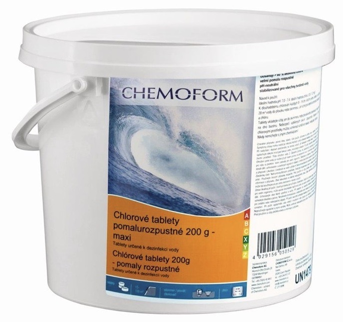 Bazénová chemie Chemoform Maxi 3 kg, tableta 200 g