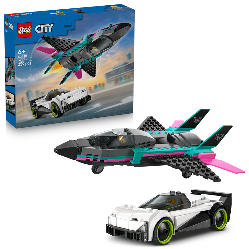 Stavebnice LEGO® City 60489 Tryskáč vs. auto Stavebnice LEGO® City 60489 Tryskáč vs. auto