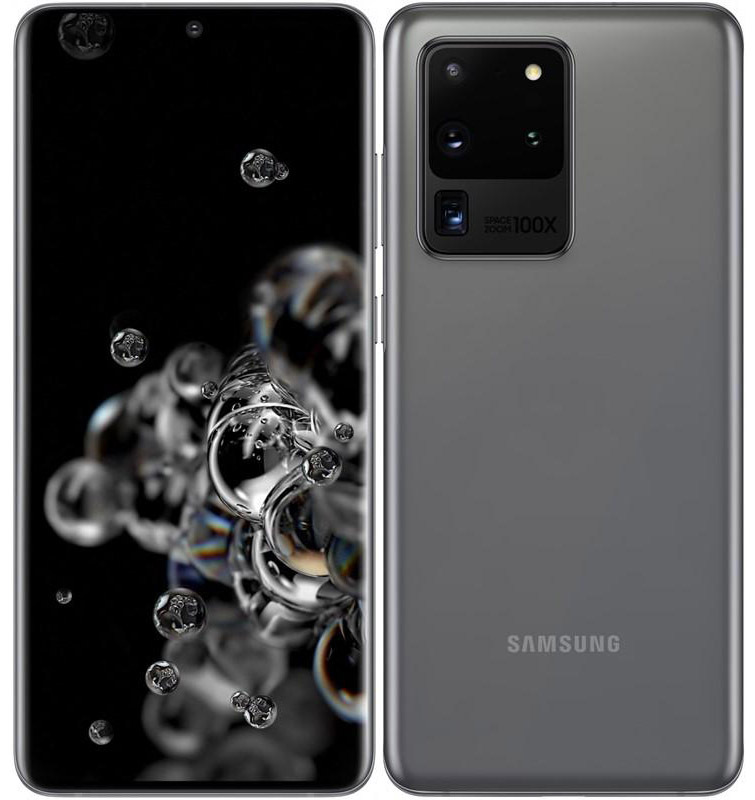 Mobilní telefon Samsung Galaxy S20 Ultra 5G 512 GB - ZÁNOVNÍ - 12 měsíců záruka šedý