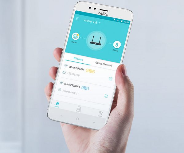 TP-Link Archer C6 + extender RE305