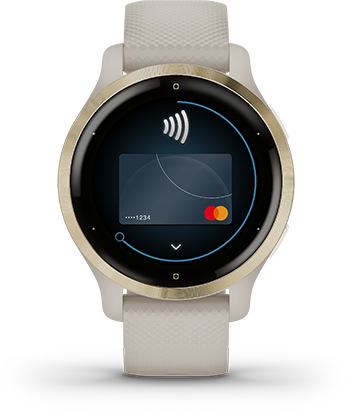 GPS hodinky Garmin Venu 2S - ZÁNOVNÍ - 12 měsíců záruka - Rose Gold/White Leather Band GPS hodinky Garmin Venu 2S - ZÁNOVNÍ - 12 měsíců záruka - Rose Gold/White Leather Band