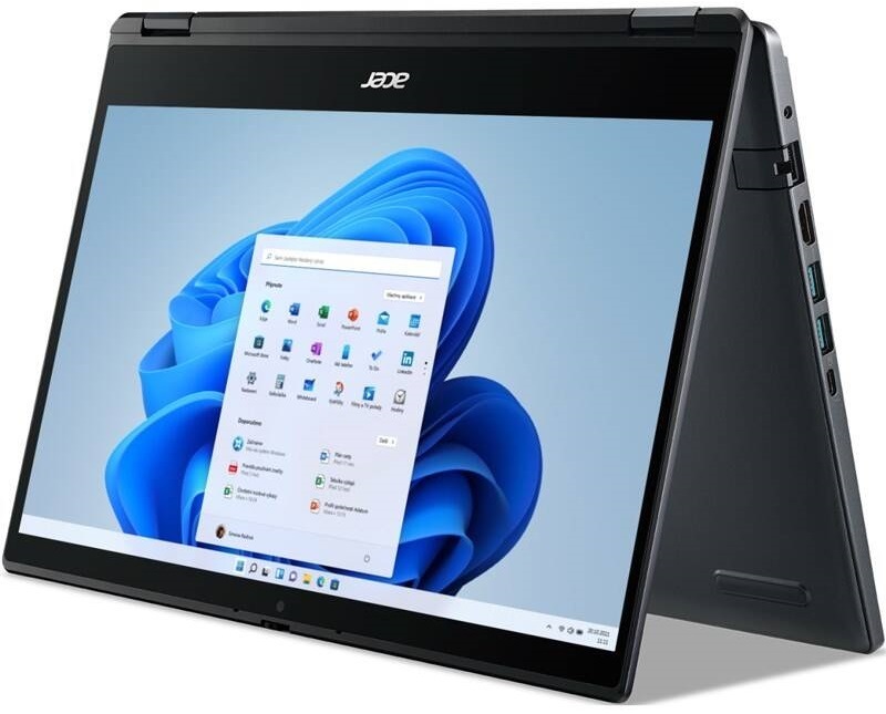 Notebook Acer TravelMate Spin P4 (TMP414RN-51-589B) modrý
