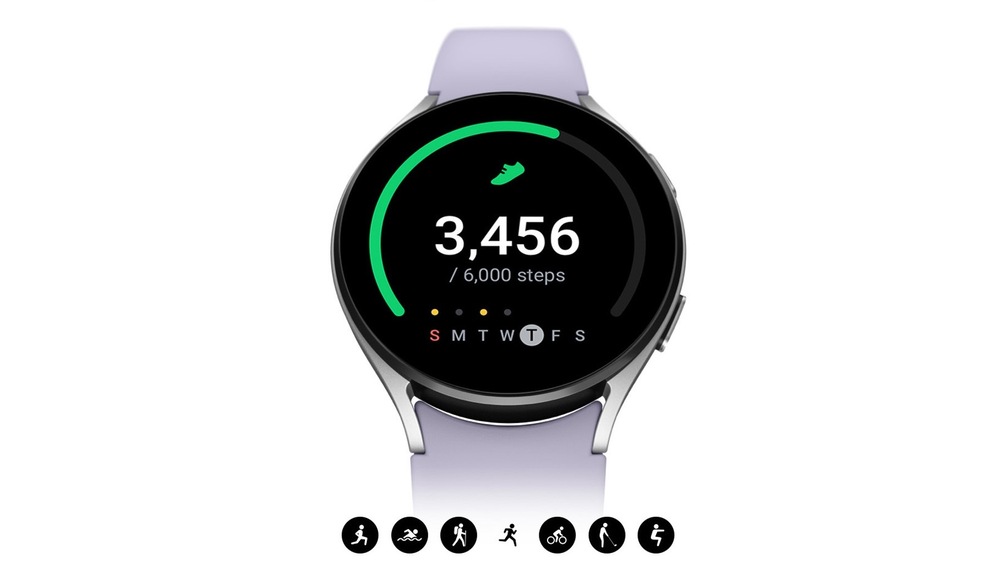 Chytré hodinky Samsung Galaxy Watch5 44mm stříbrné Chytré hodinky Samsung Galaxy Watch5 44mm stříbrné