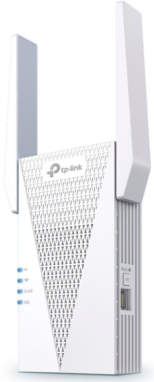 Wi-Fi extender TP-Link RE715X Wi-Fi 6 AX3000 pro rozšíření bezdrátové sítě, bílý