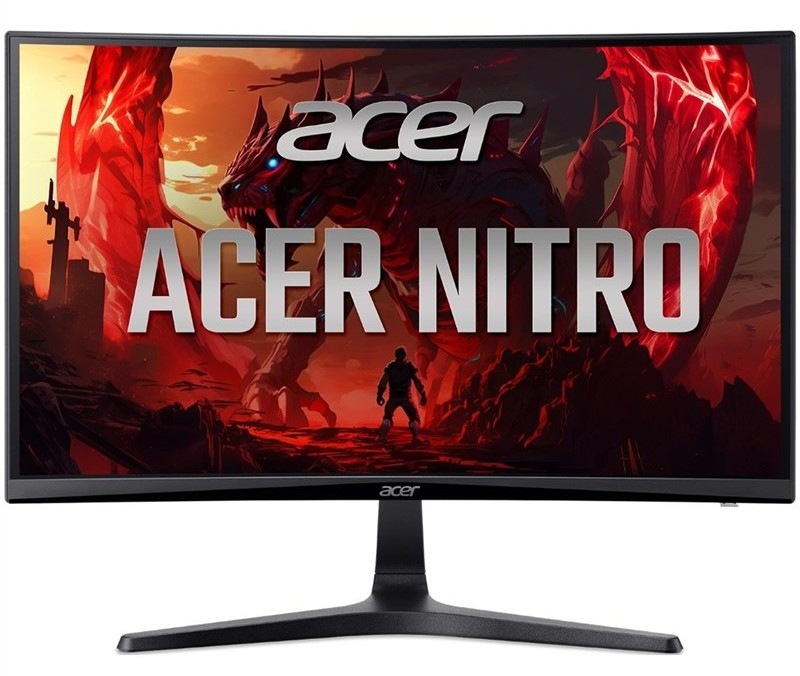 Monitor Acer Nitro ED240QP0bi 23,6", černá barva.