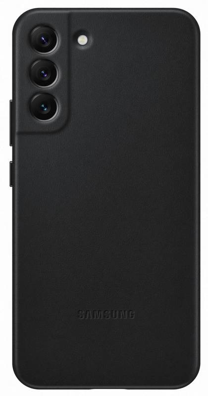 Kryt na mobil Samsung Leather Cover na Galaxy S22+ černý