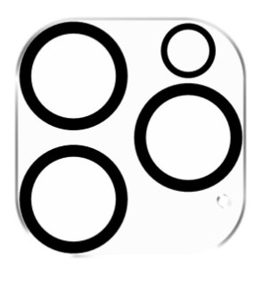 Ochranné sklo čočky fotoaparátu ZAGG Camera Glass Elite Anti Glare na Apple iPhone 16 Pro/16 Pro Max