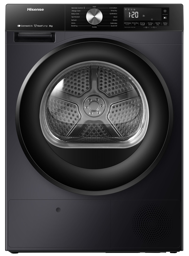 Sušička Hisense DH3S802BB3, černá