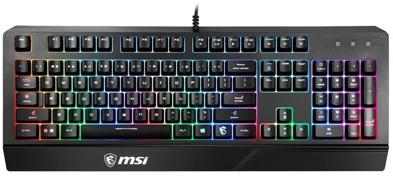 Klávesnice MSI Vigor GK 20, CZ/SK černá Klávesnice MSI Vigor GK 20, CZ/SK černá