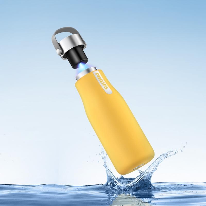 Filtrační láhev Philips GoZero AWP2788YL/10 žlutá Filtrační láhev Philips GoZero AWP2788YL/10 žlutá