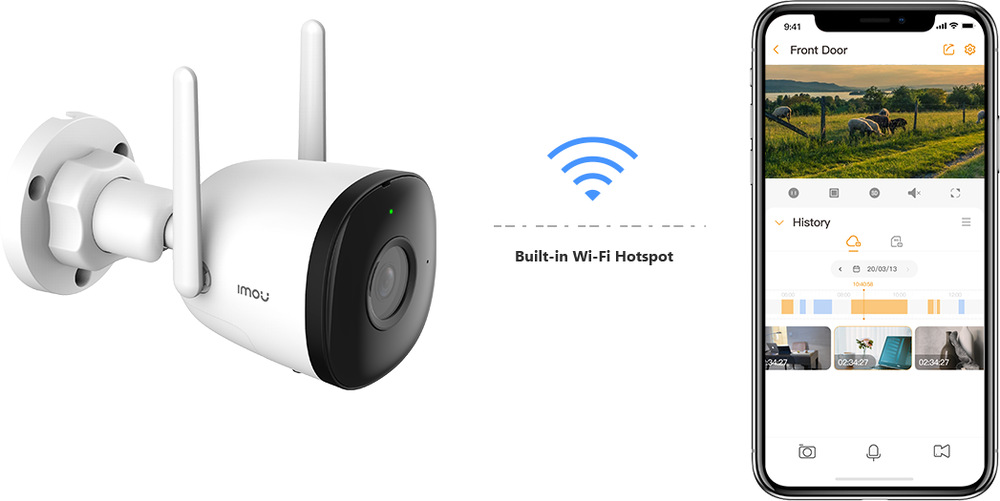 IP kamera Imou Bullet 2C černá/bílá Imou Turret