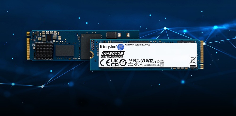 SSD Kingston DC2000B 960GB NVMe SSD Kingston DC2000B 960GB NVMe