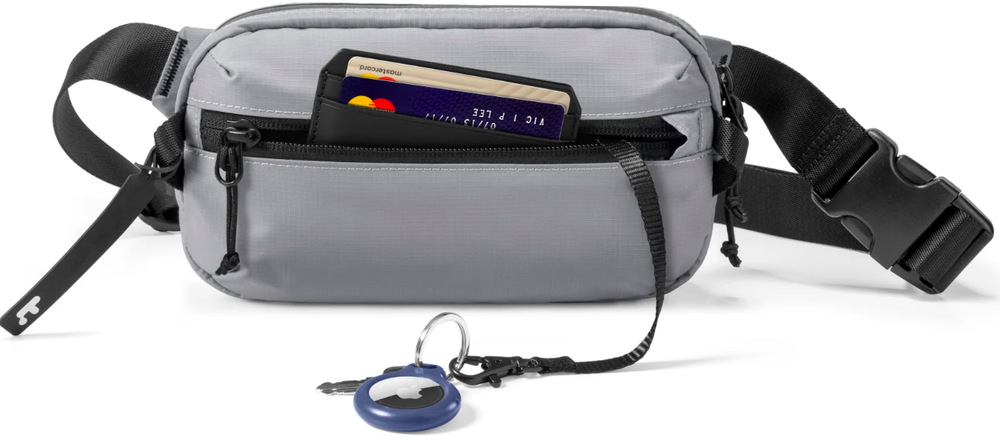 Taška přes rameno tomtoc Aviator - T33 Chest Bag M šedá Taška přes rameno tomtoc Aviator - T33 Chest Bag M - šedá