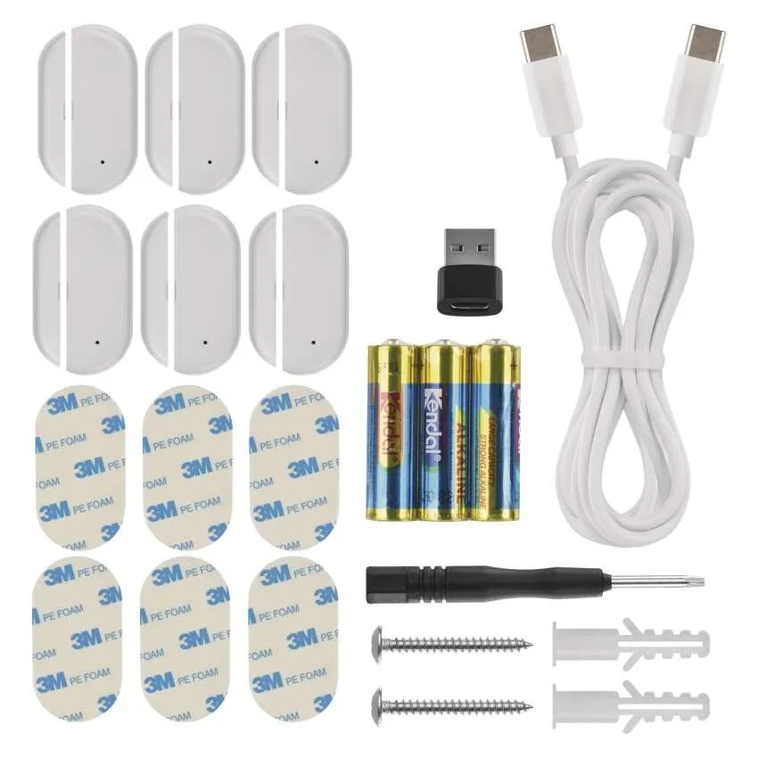 Obsah balení Alarm EMOS GOSMART Kit