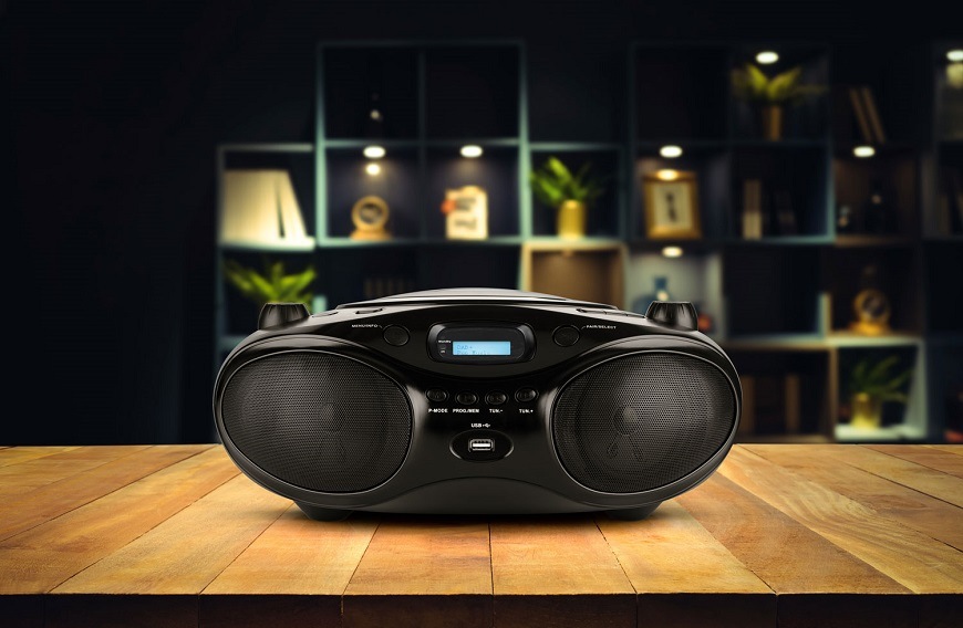 Radiopřijímač DAB+/CD JVC RD-E661B-DAB černý