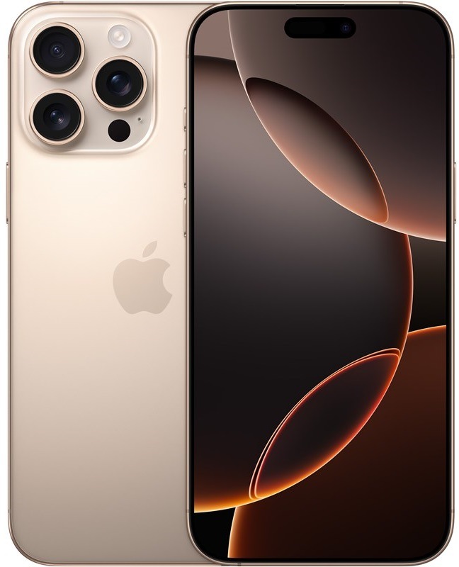 Mobilní telefon Apple iPhone 16 Pro Max 256 GB pouštní titan