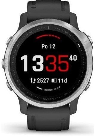 Chytré hodinky Garmin fenix6S Glass černé/stříbrné