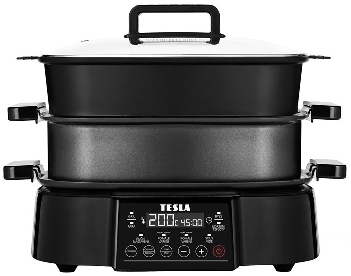 Multifunkční hrnec Tesla MultiCook MultiCook M90 Grill černý