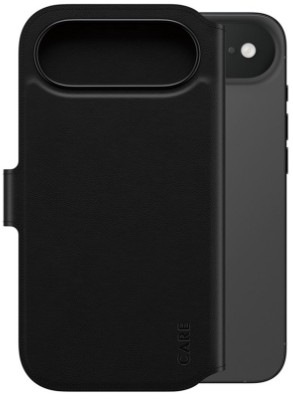 Pouzdro na mobil flipové PanzerGlass CARE MagSafe Tango 2v1 Wallet na Apple iPhone Air černé Pouzdro na mobil flipové PanzerGlass CARE MagSafe Tango 2v1 Wallet na Apple iPhone Air v černé barvě