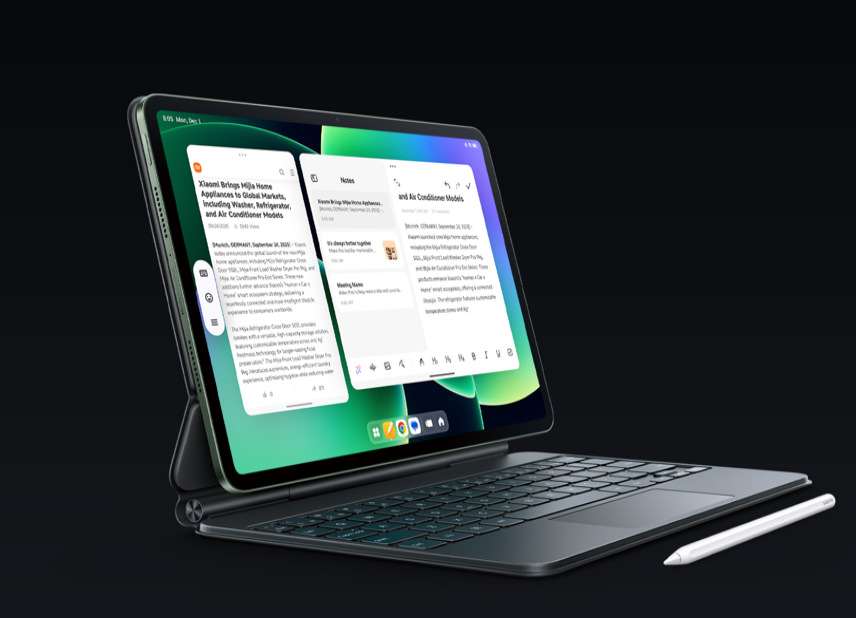 K tabletu Xiaomi Pad 8 Pro můžete dokoupit i dotykové pero a klávesnici