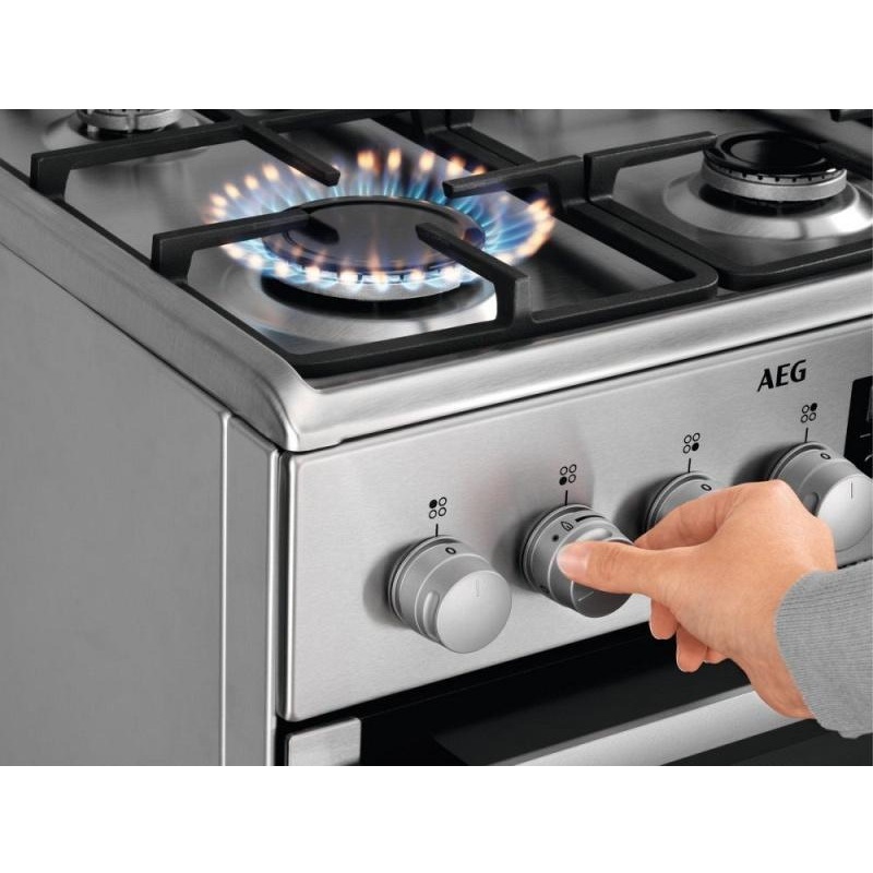 Kombinovaný sporák AEG CKB56400BX nerez Kombinovaný sporák AEG CKB56400BX nerez