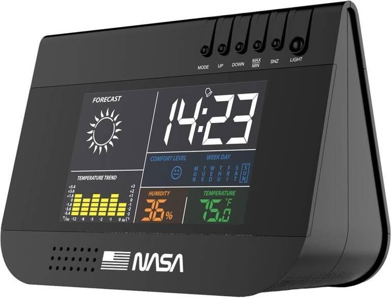 Meteorologická stanice NASA WS100 černý Meteorologická stanice NASA WS100 černý