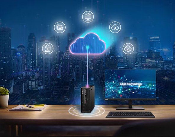 Stolní počítač Lenovo ThinkStation P3 Ultra SFF Gen 2 černý Lenovo ThinkStation P3 Ultra SFF Gen 2 je připraven i na pokročilou vzdálenou správu