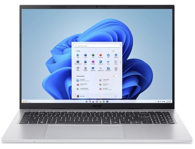 Acer Aspire Go 16 (AG16-71P-513Y), stříbrná