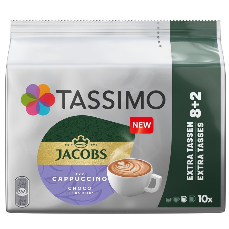 Kapsle Starbucks pro kávovary Tassimo, 10 kusů v balení