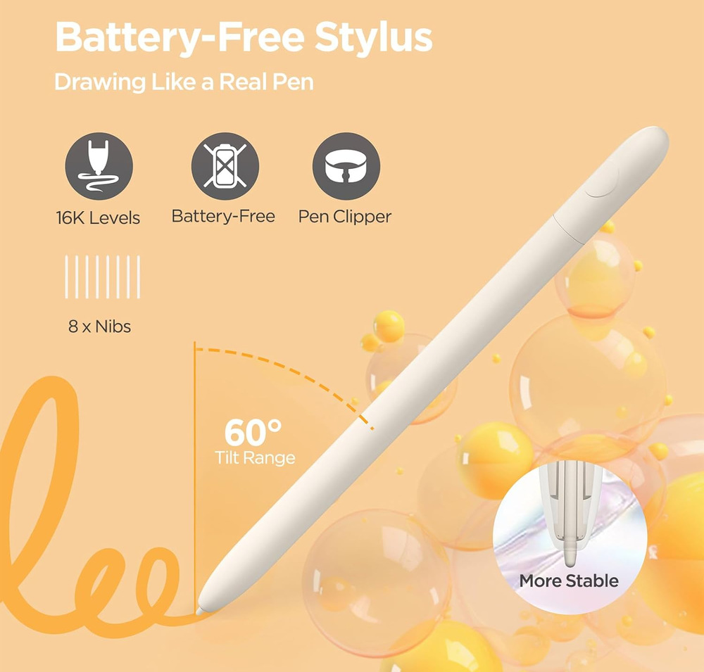 Grafický tablet UGEE Q6 grafitový Stylus u grafického tabletu UGEE Q6