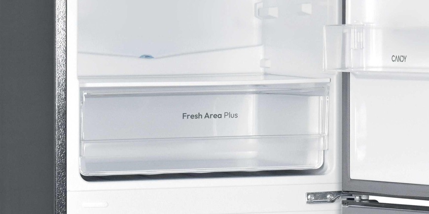 detail zásuvky na ovoce a zeleninu fresh area plus