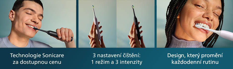 CZ banner k setu kartáčků Philips HX4072/42 Sonicare 3100