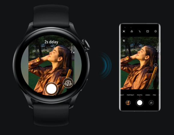 Chytré hodinky Huawei Watch 3 - Brown Leather