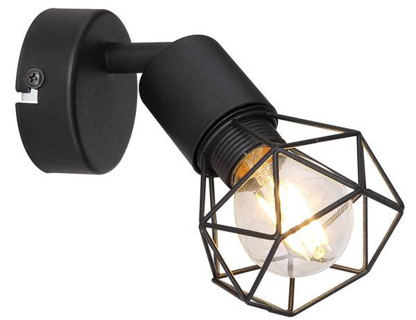 Bodové svítidlo GLOBO Xara I, 1xE14, 40W černé