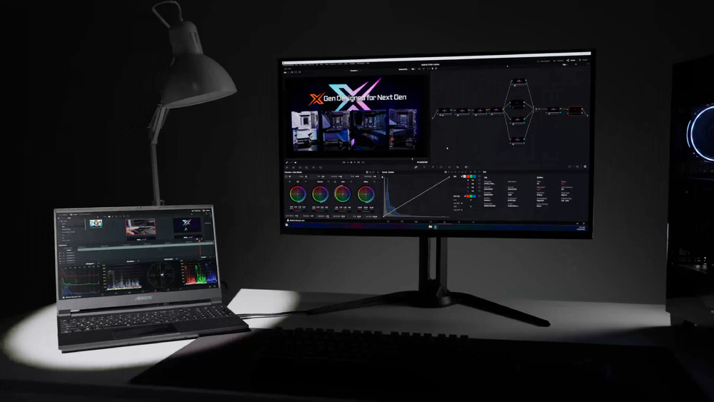 Herní monitor GIGABYTE AORUS FO32U2P černý Gigabyte AORUS FO32U2P